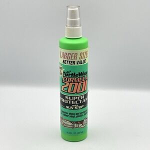Vintage 1997 Turtle Wax Formula 2001 Super Protectant Sun Stop Spray 10.4oz